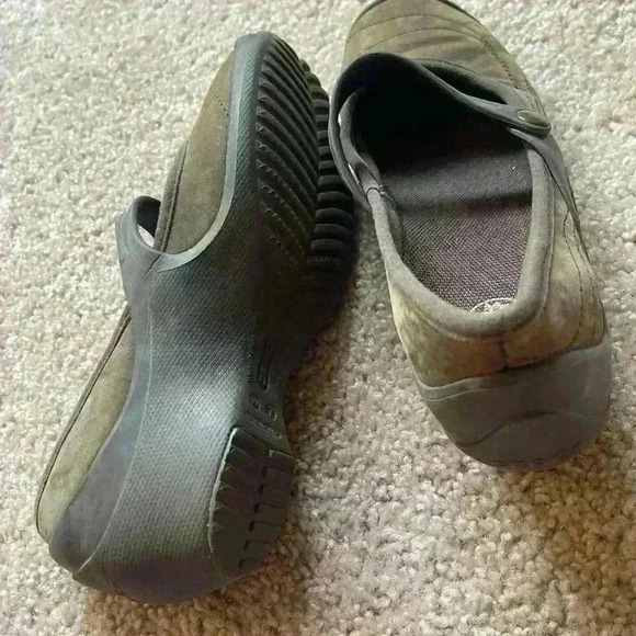 Crocs wedged wedged heel shoes womens size 7 - Picture 2 of 8